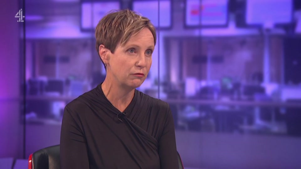 Broadcast still at 27m 30s. Channel 4, Channel 4 News, 18 September 2026.