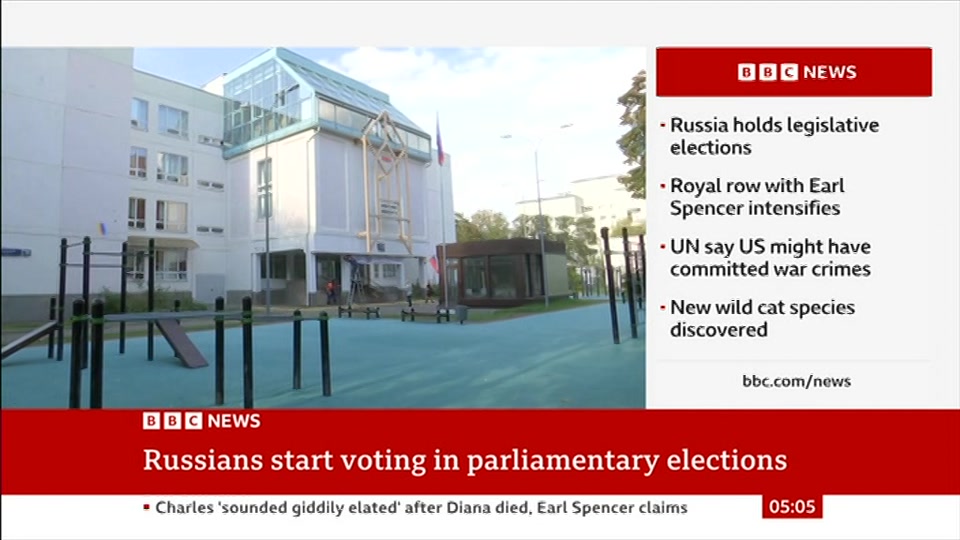 Still from BBC News at 5:30