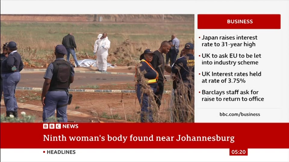 Still from BBC News at 20:30