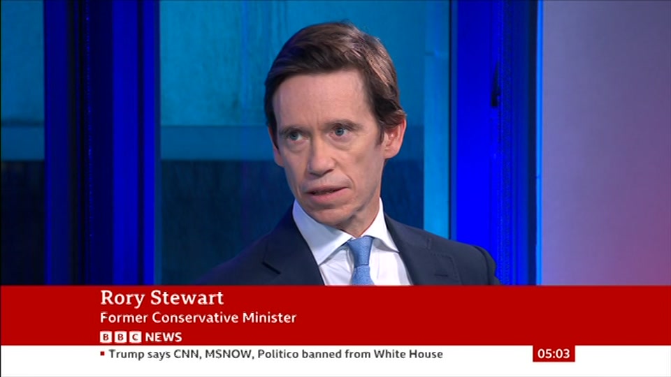 Still from BBC News at 3:00