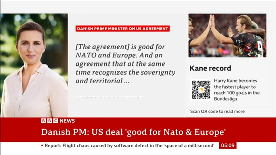 Still from BBC News at 9:30