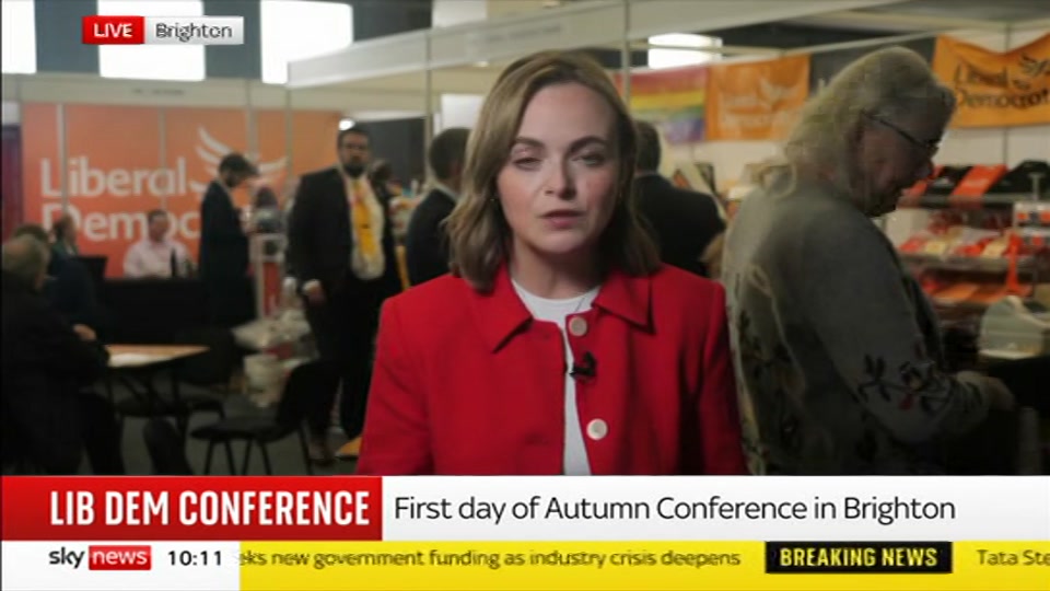 Still from Sky News at 11:00