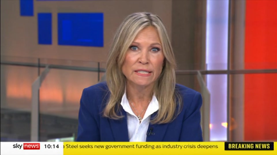 Broadcast still at 14m 30s. Sky News, Sky News Today with Sam Washington, 19 September 2026.