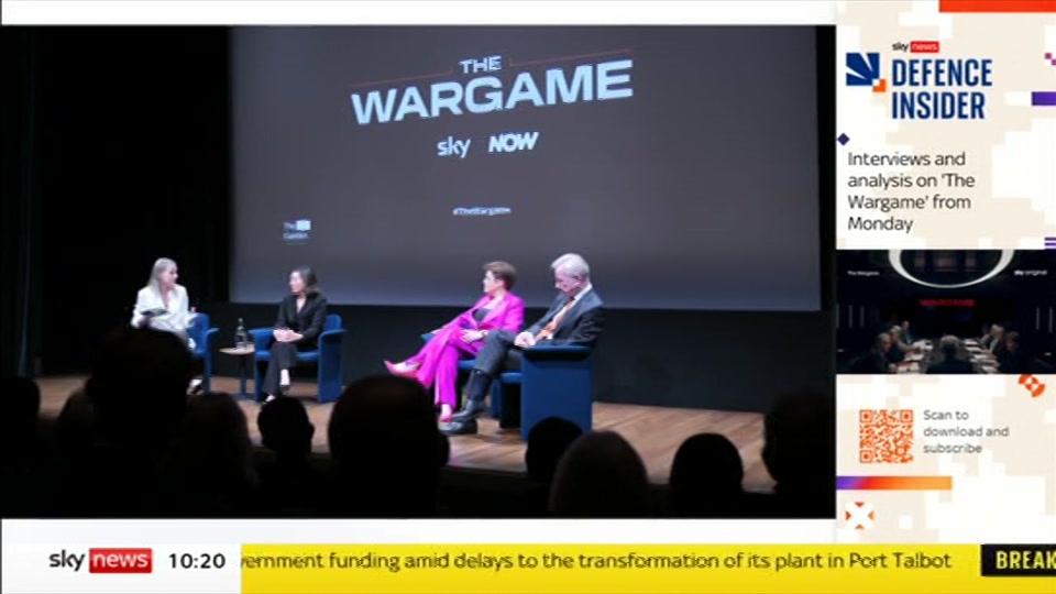 Broadcast still at 20m 30s. Sky News, Sky News Today with Sam Washington, 19 September 2026.