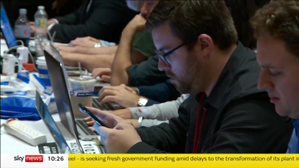 Broadcast still at 26m. Sky News, Sky News Today with Sam Washington, 19 September 2026.