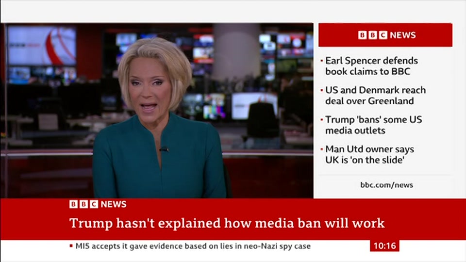 Still from BBC News at 16:00