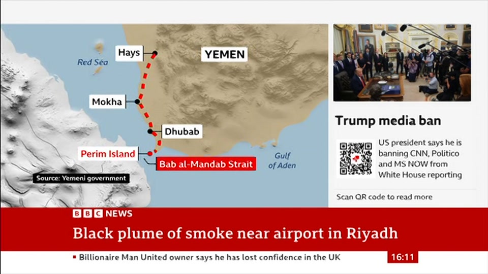 Still from BBC News at 11:30