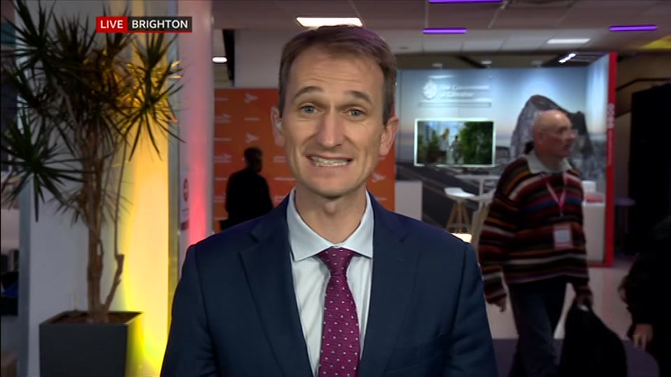 Broadcast still at 8m. BBC One, BBC News, 19 September 2026.