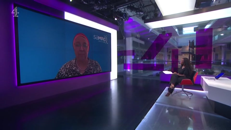 Broadcast still at 16m. Channel 4, Channel 4 News, 19 September 2026.