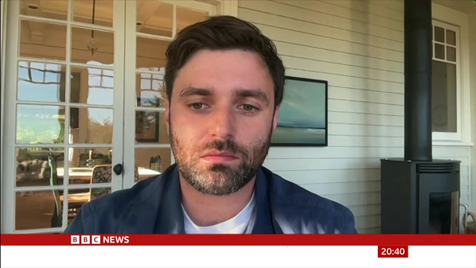 Broadcast still at 10m. BBC News, Newscast, 19 September 2026.