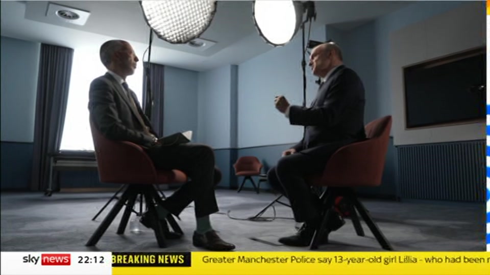 Still from Sky News at 12:00