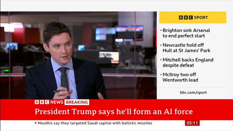 Broadcast still at 11m. BBC News, 20 September 2026.