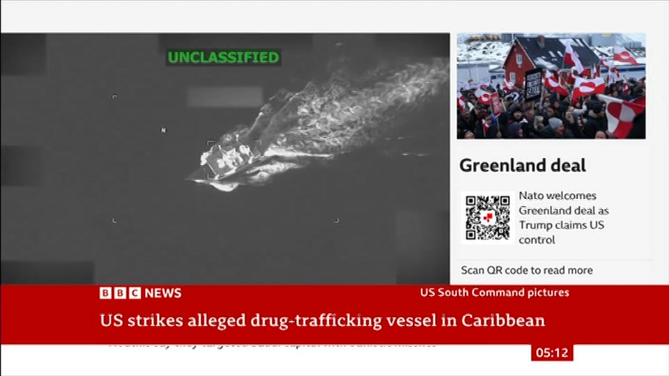 Still from BBC News at 12:00