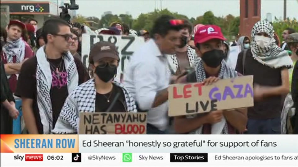 Still from Sky News at 2:00