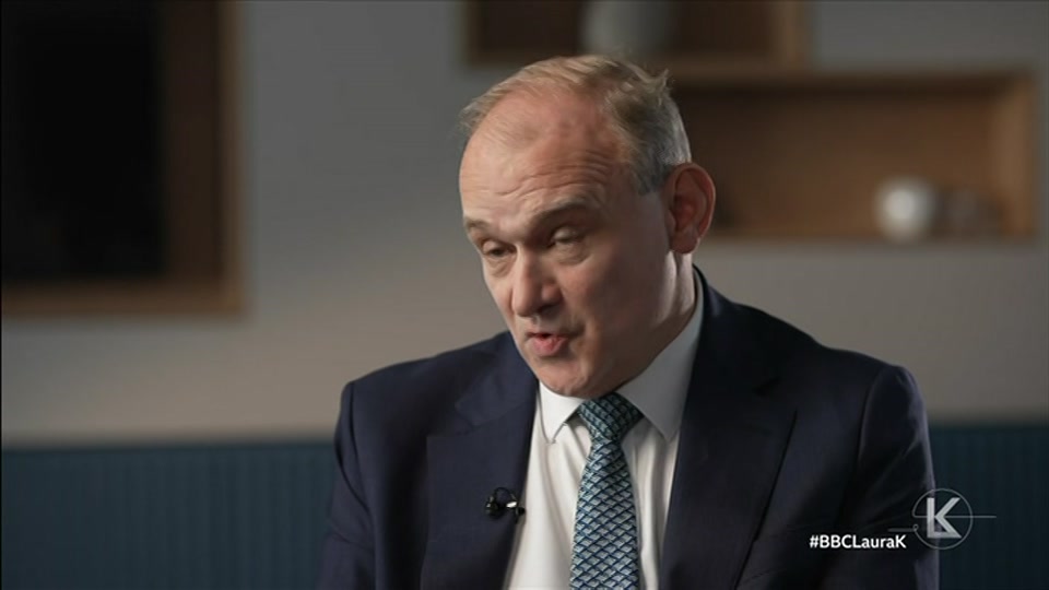 Broadcast still at 38m 30s. BBC One, Sunday with Laura Kuenssberg, 20 September 2026.
