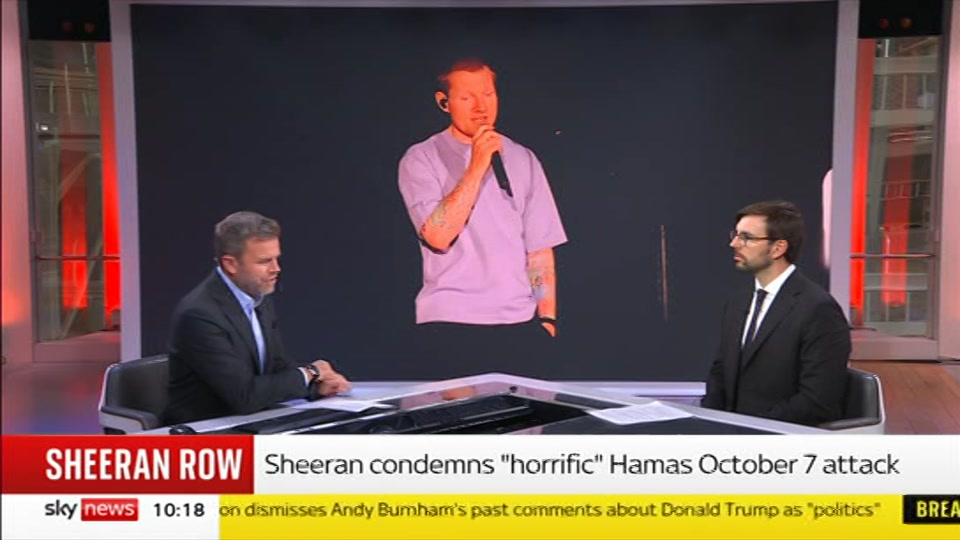 Broadcast still at 18m. Sky News, Sky News Today With Matt Barbet, 20 September 2026.