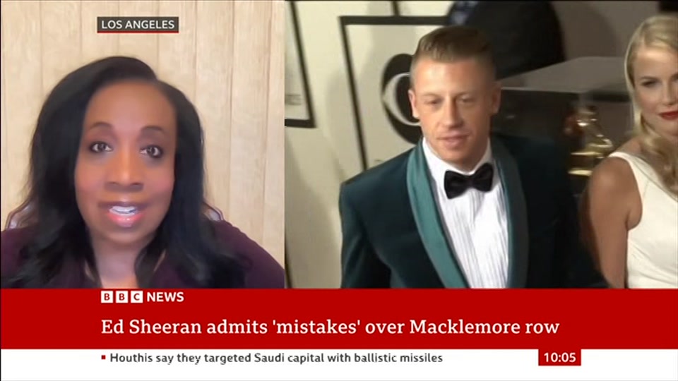 Still from BBC News at 5:30
