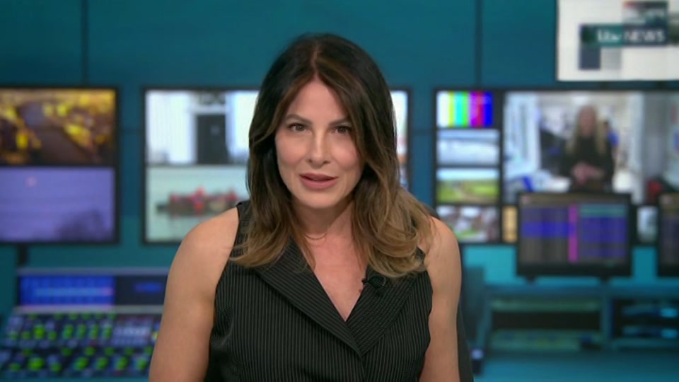 Broadcast still at 12m. ITV, ITV Evening News, 20 September 2026.
