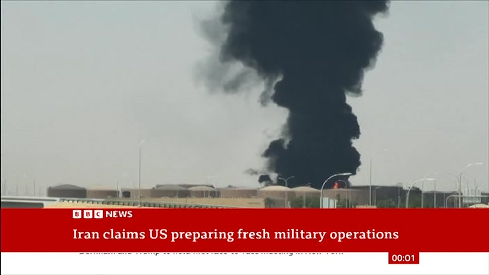 Still from BBC News at 1:00