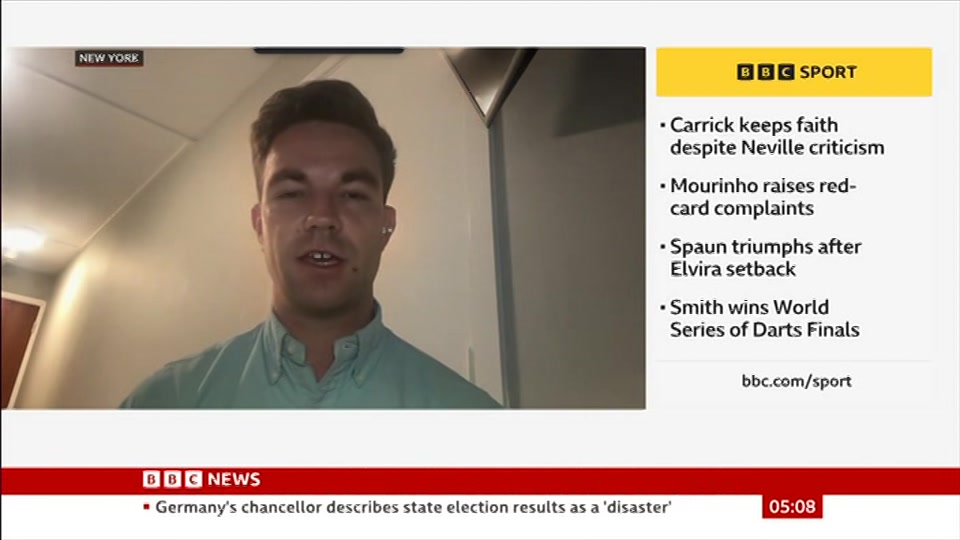 Still from BBC News at 8:00
