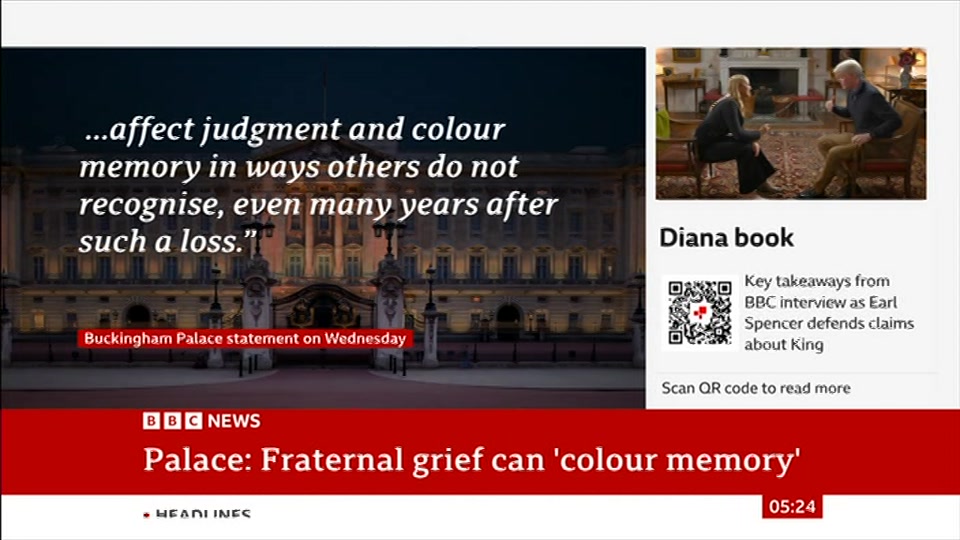Broadcast still at 24m. BBC News, 21 September 2026.