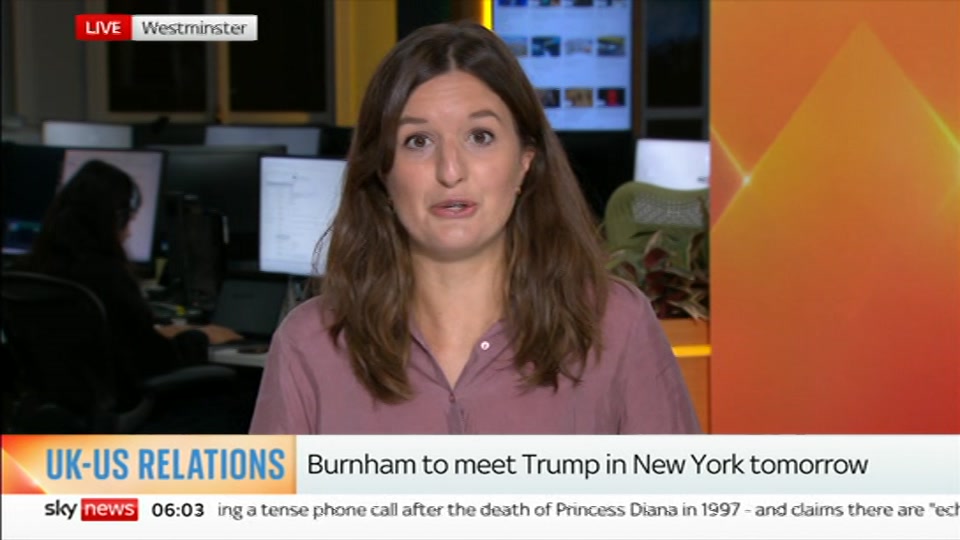 Broadcast still at 3m. Sky News, Mornings, 21 September 2026.