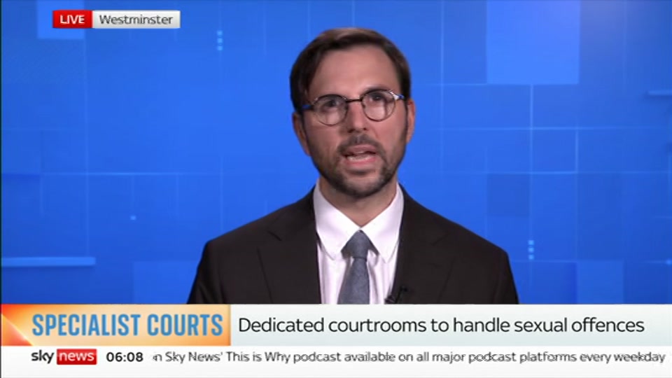 Still from Sky News at 8:30