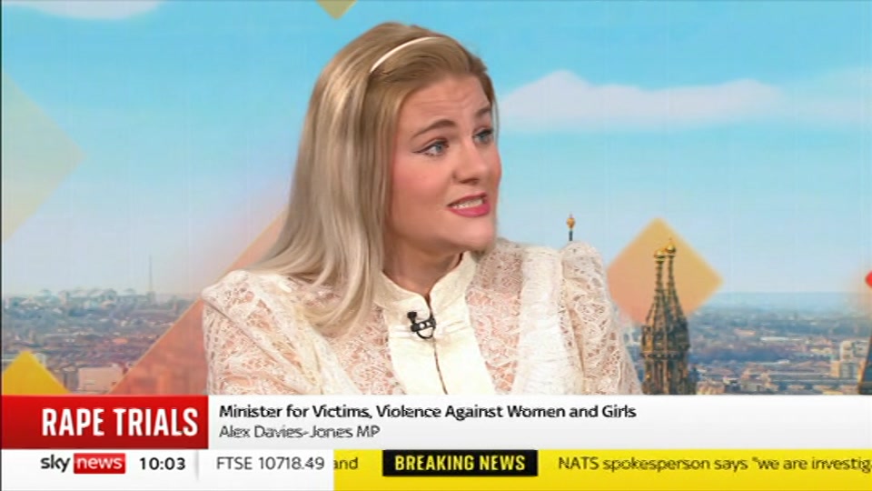 Still from Sky News at 3:00