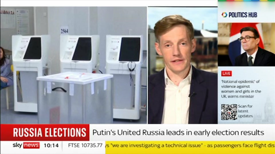 Still from Sky News at 14:00