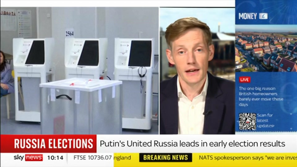 Broadcast still at 14m 30s. Sky News, Sky News Today with Gareth Barlow, 21 September 2026.