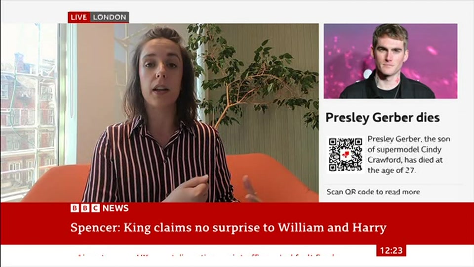 Broadcast still at 23m. BBC News, BBC News Now, 21 September 2026.