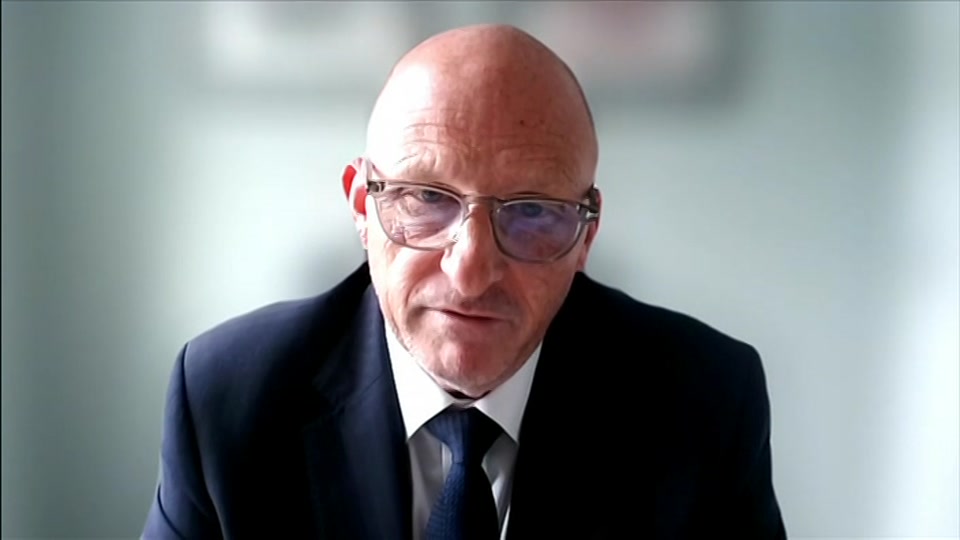 Broadcast still at 19m 30s. BBC One, BBC News at One including..., 21 September 2026.