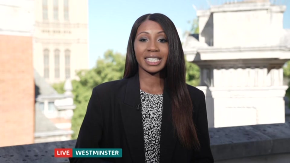Broadcast still at 8m. ITV, ITV Lunchtime News, 21 September 2026.