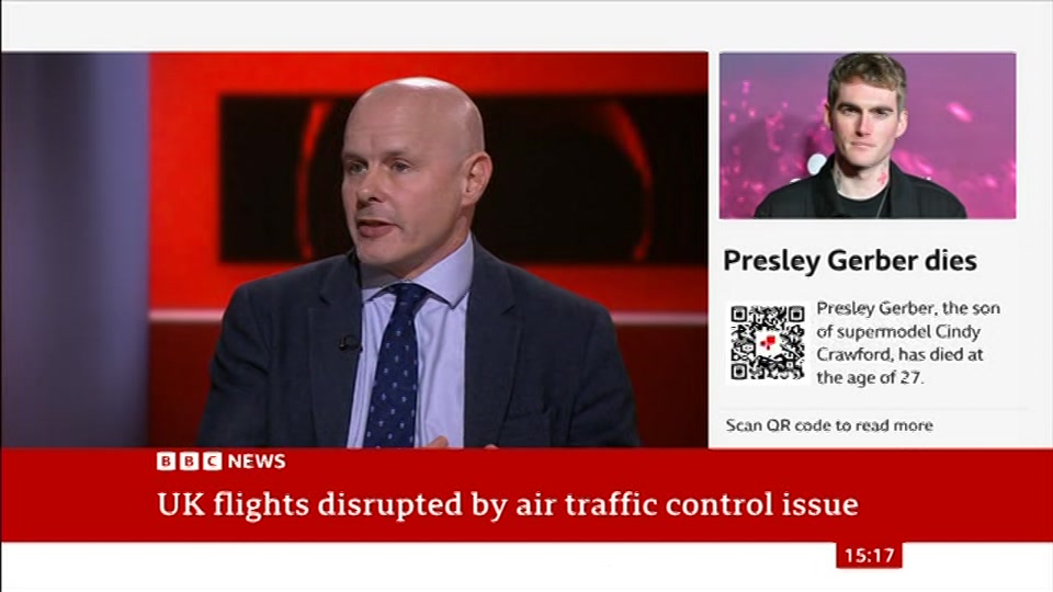 Broadcast still at 17m. BBC News, Verified Live, 21 September 2026.