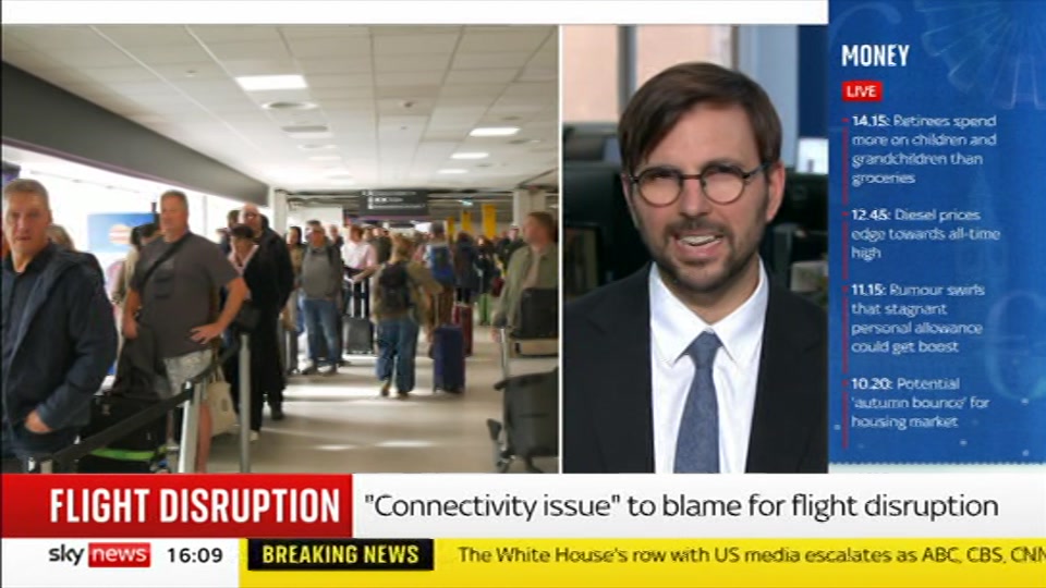 Broadcast still at 9m. Sky News, Sky News Today with Jayne Secker, 21 September 2026.