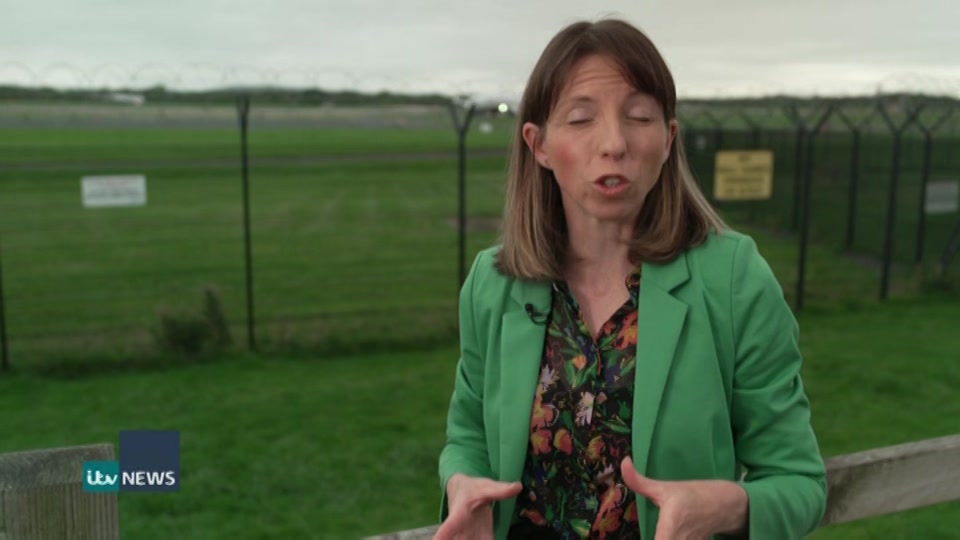 Broadcast still at 4m 30s. ITV, ITV News at Ten, 21 September 2026.