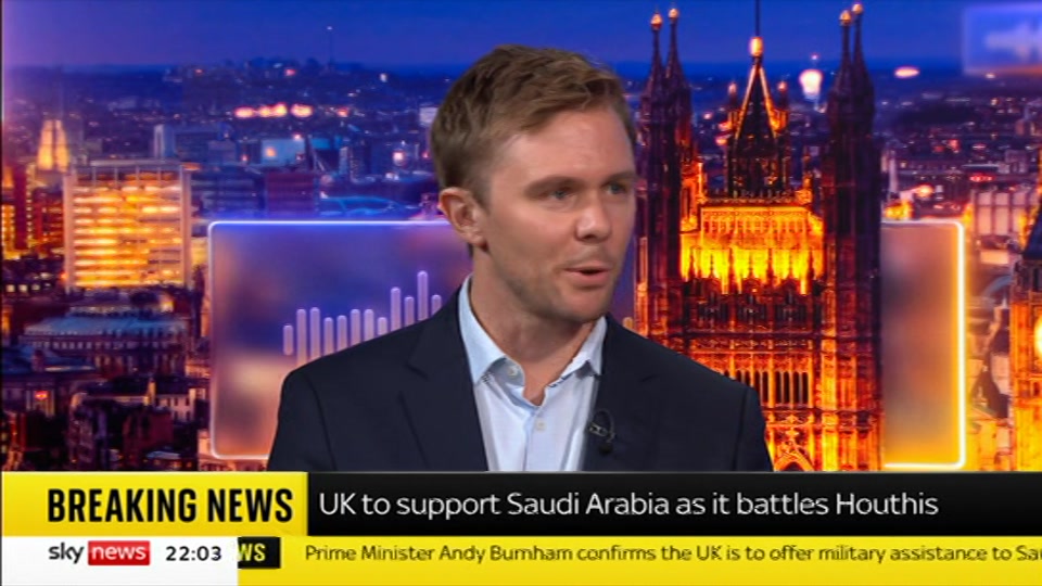 Still from Sky News at 3:00