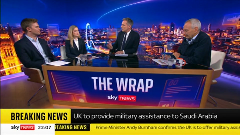 Still from Sky News at 7:00