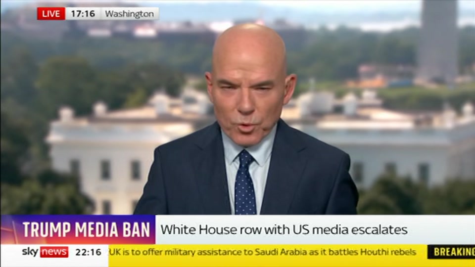 Still from Sky News at 16:30