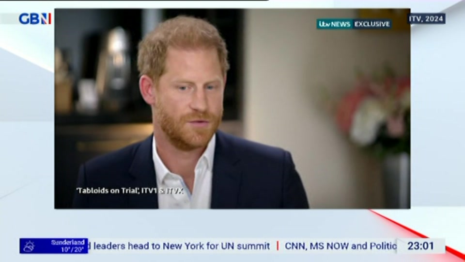 Still from GB News at 1:30