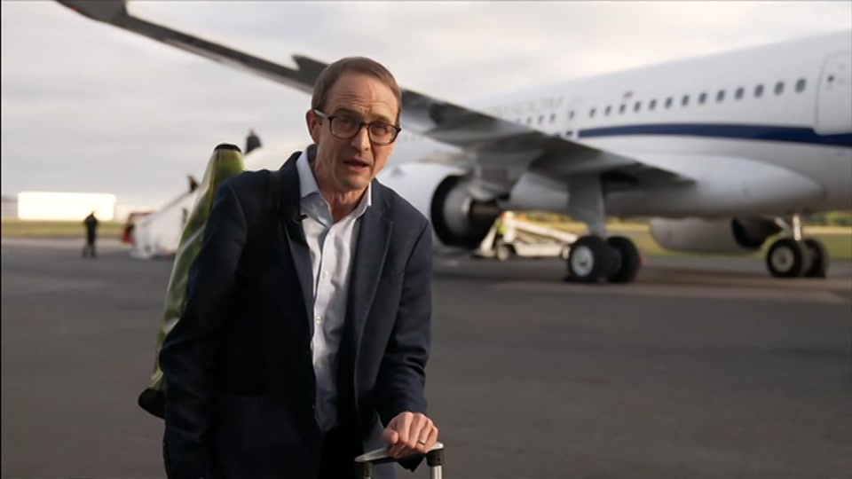 Broadcast still at 12m. BBC One, BBC News and Weather, 21 September 2026.