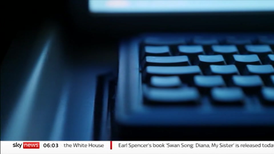 Still from Sky News at 3:30