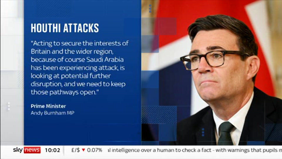 Still from Sky News at 2:00
