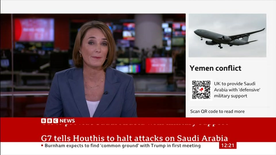 Still from BBC News at 21:30