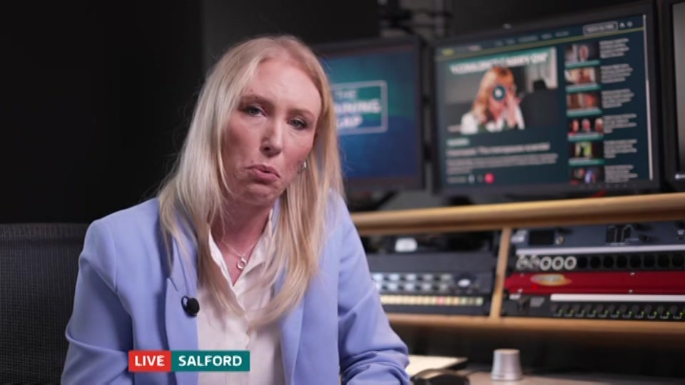 Broadcast still at 9m 30s. ITV, ITV Lunchtime News, 22 September 2026.