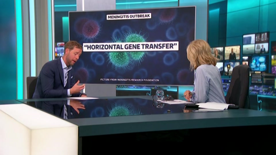 Broadcast still at 44m. ITV, ITV Evening News, 22 September 2026.