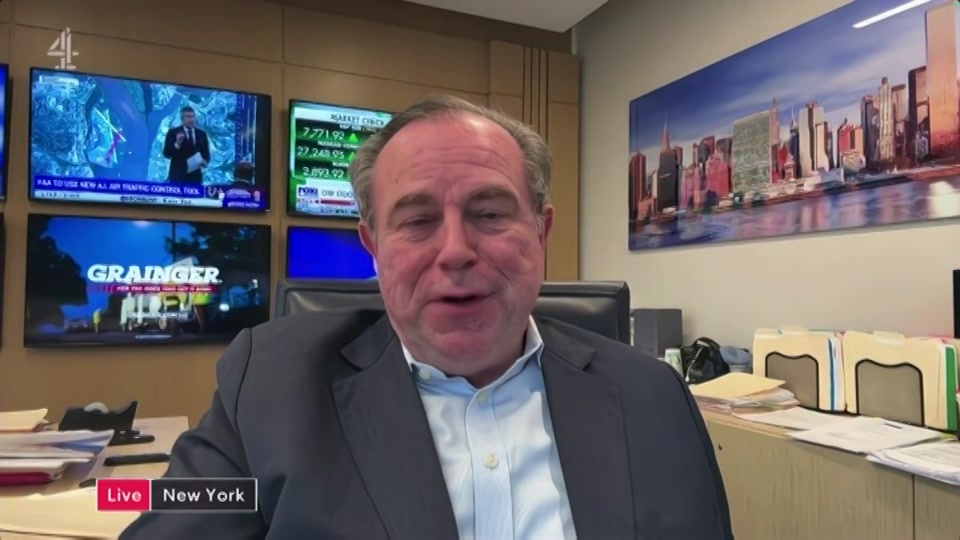Broadcast still at 50m. Channel 4, Channel 4 News, 22 September 2026.