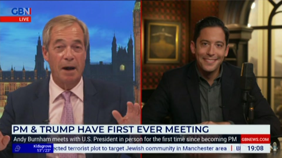 Still from GB News at 8:00