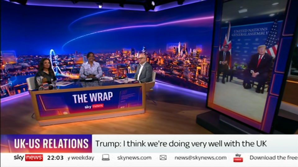 Still from Sky News at 3:30