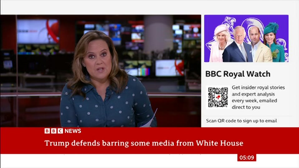 Broadcast still at 9m 30s. BBC News, 22 September 2026.